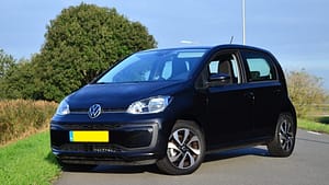 Volkswagen Up! zwart voorkant