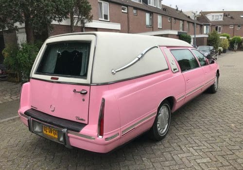 Old Timer Cadillac roze